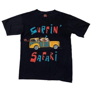 90’s Surfin Safari Mickey Disney Disneyland Vintage Shirt Mens Size Medium